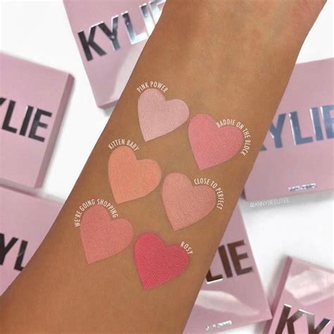 kylie cosmetics blush shades